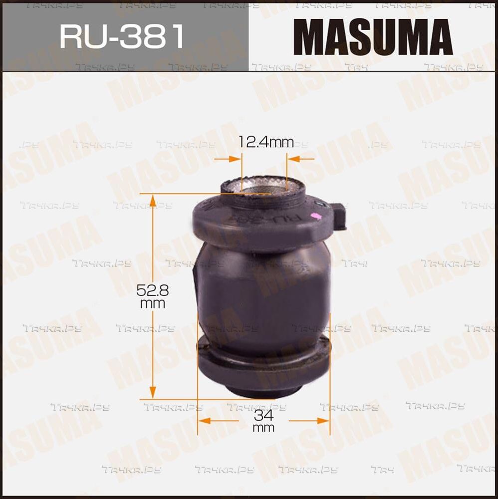 Сайлентблок переднего рычага подвески Masuma правый/левый нижний для Toyota Raum II 2003-2011. Артикул RU-381