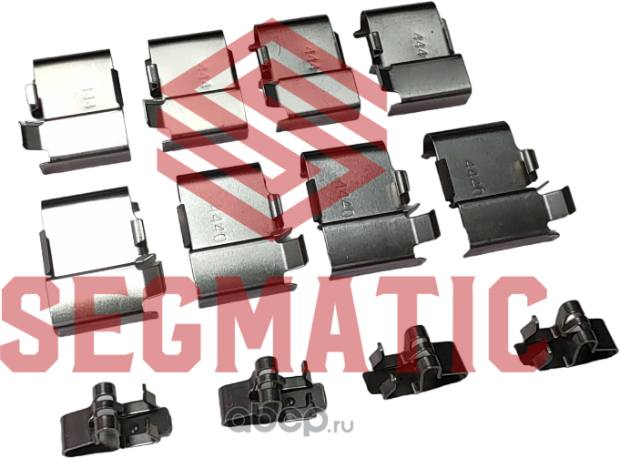 Комплект монтажный тормозных колодок (Segmatic). Артикул SG700491