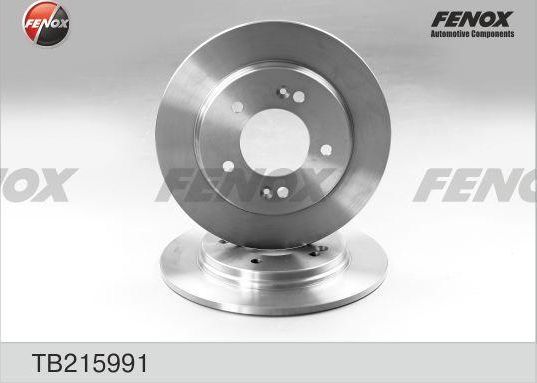 Тормозной диск Fenox. Артикул TB215991