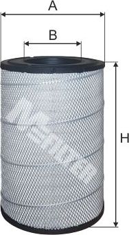 Воздушный фильтр MFilter. Артикул A 561
