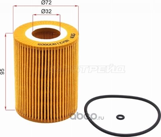 Фильтр масляный картридж MERCEDES GL-CLASS X164 (SAT). Артикул STA6421800009