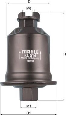 Топливный фильтр Mahle. Артикул KL 513
