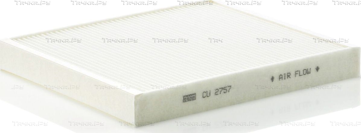 Салонный фильтр Mann-Filter для Chevrolet Zafira 2001-2012. Артикул CU 2757