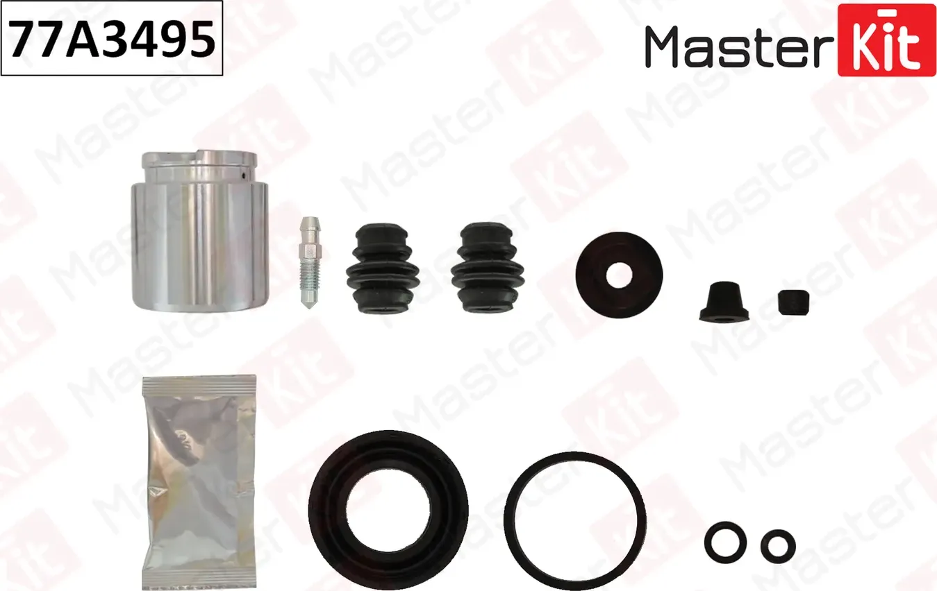77A3495 Ремкомплект тормозного суппорта + поршень Mitsubishi ASX (GA_W_) 2010 -  OUTLANDER III (GG_W (Master KIT). Артикул 77a3495