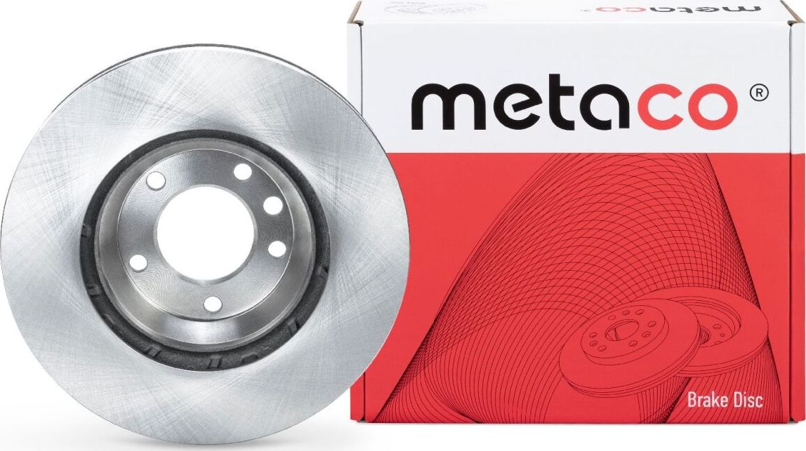 Диск тормозной передний вентилируемый правый (Metaco). Артикул 3090002R