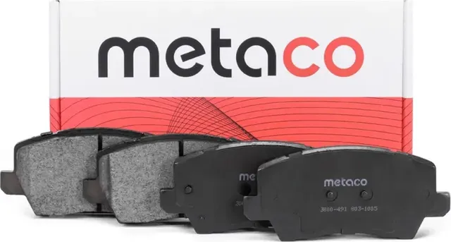 Колодки тормозные передние KIA PIKANTO 17 (Metaco). Артикул 3000491