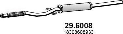 Глушитель Asso. Артикул 29.6008