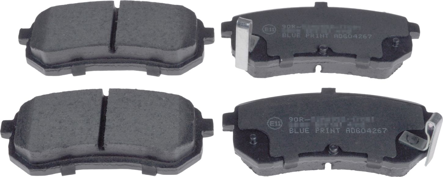 Тормозные колодки Blue Print. Артикул ADG04267