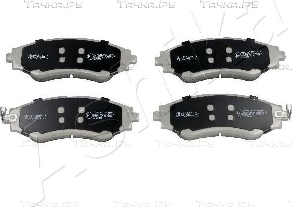 Тормозные колодки ASHIKA передние для Chevrolet Rezzo 2005-2009. Артикул 50-W0-005