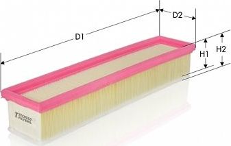 Воздушный фильтр  Tecneco Filters. Артикул AR2077PMS