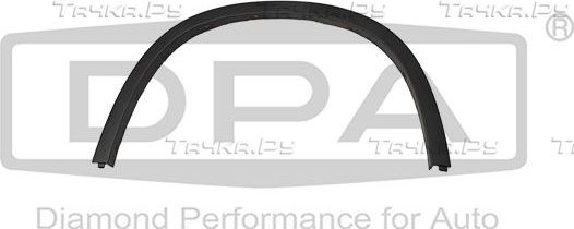 Подкрылок DPA передний правый для BMW X1 I (E84) 2009-2015. Артикул 81293902