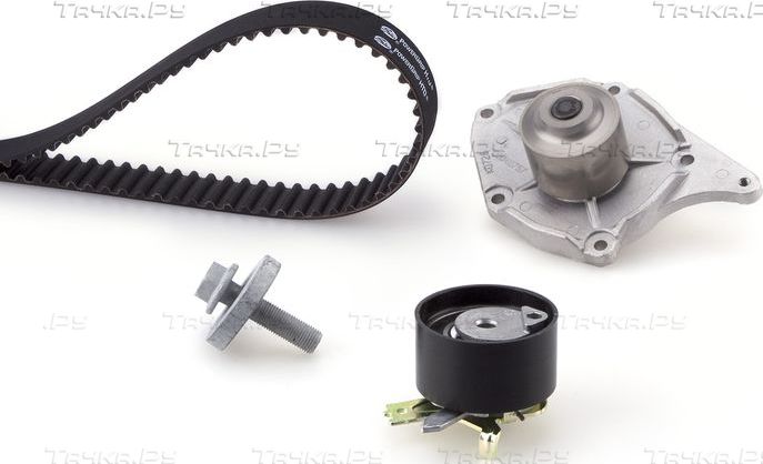 Помпа (водяной насос) с комплектом ремня ГРМ Gates PowerGrip® для Renault Scenic II 2003-2003. Артикул KP15578XS