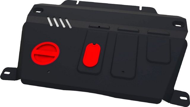 Защита АвтоБРОНЯ для картера и КПП Opel Antara I рестайлинг 2011-2017. Артикул 111.04216.1