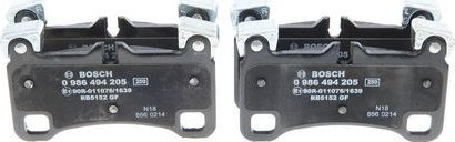 Тормозные колодки Bosch. Артикул 0 986 494 205
