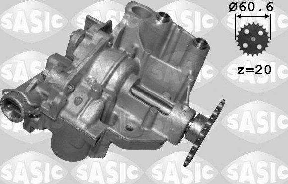 Масляный насос Sasic. Артикул 3654013