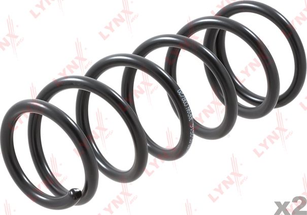 Пружина подвески LYNXauto задняя для Nissan Almera N16 2000-2006. Артикул SC-2516