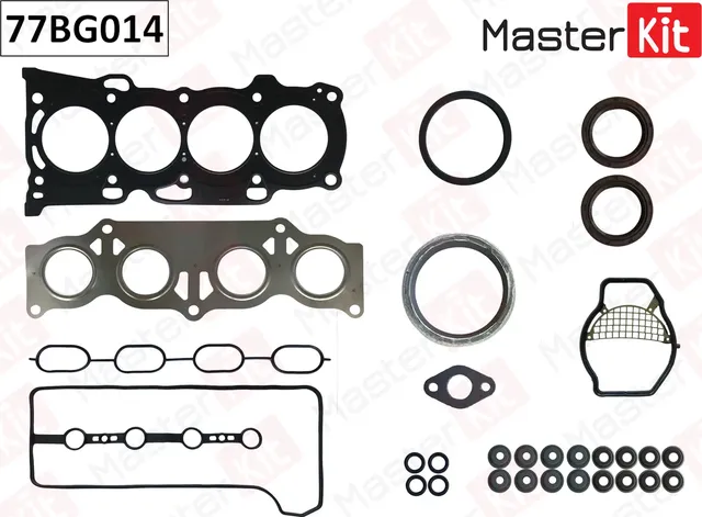 77BG014 Полный комплект прокладок ДВС Toyota Toyota RAV 4 Avensis 1AZ-FE 00- (Master KIT). Артикул 77bg014