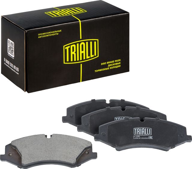 Тормозные колодки Trialli (Low-Metallic). Артикул PF 2389