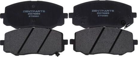 Тормозные колодки Zentparts. Артикул Z07689