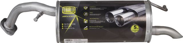 Глушитель (задняя часть) Trialli для Toyota Echo 1999-2005. Артикул EMM 1901