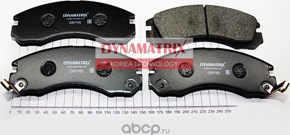 Колодки тормозные (Dynamatrix-Korea) Dynamatrix-Korea. Артикул DBP765