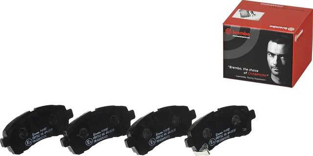 Тормозные колодки Brembo PRIME LINE передние для Mazda 2 II (DE) 2007-2015. Артикул P 49 057