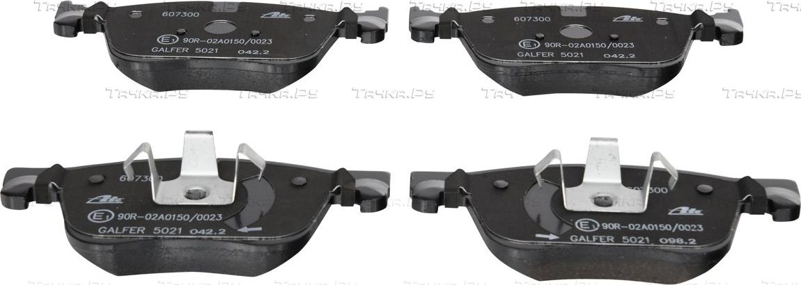 Тормозные колодки ATE передние для Citroen C4 II 2013-2026. Артикул 13.0460-7300.2