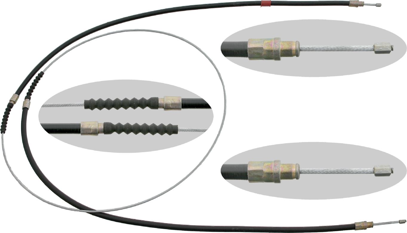 Трос ручника (тросик ручного тормоза) Febi Bilstein. Артикул 17903