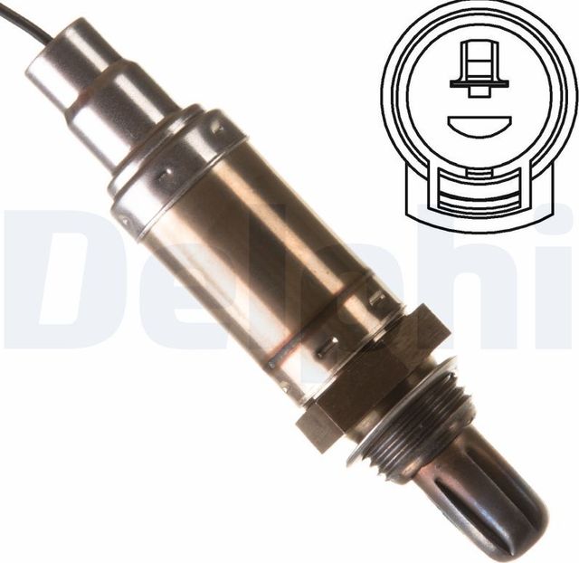Лямбда-зонд (кислородный датчик) Delphi для Lexus ES I 1991-1997. Артикул ES10226-12B1
