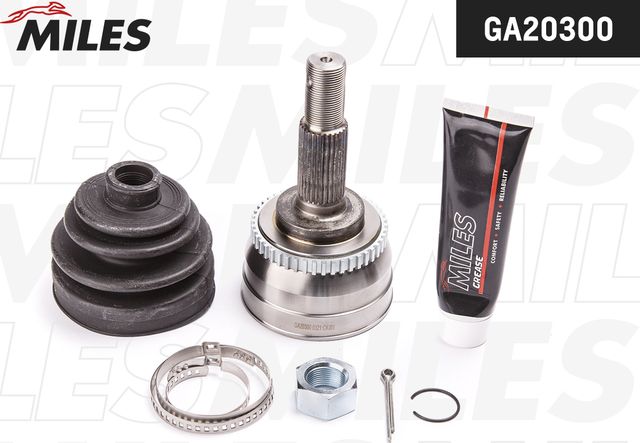 Шрус наружный (граната) Miles для Nissan Maxima A33 2000-2003. Артикул GA20300