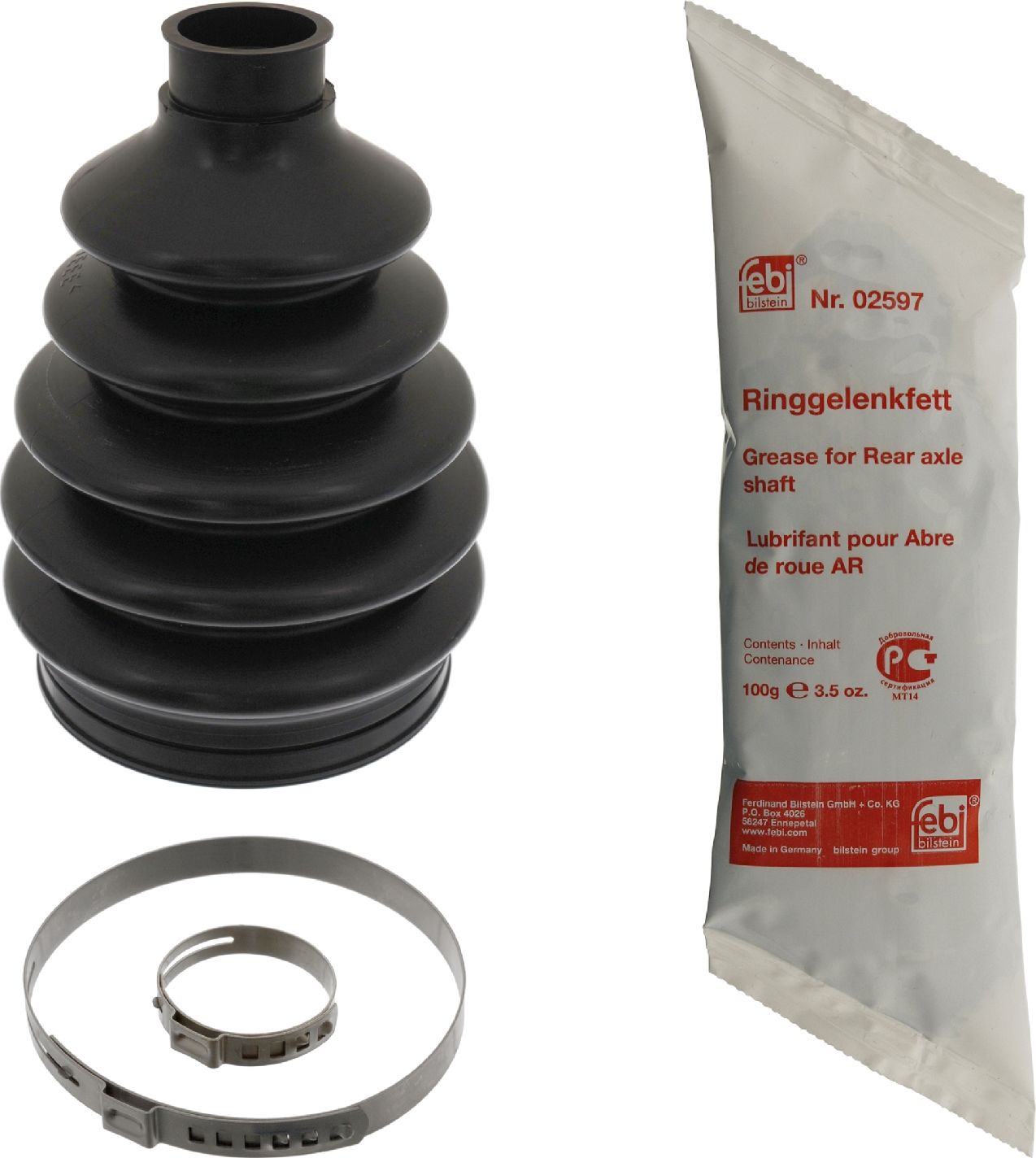 Пыльник ШРУСа наружный Febi Bilstein (термопласт). Артикул 27405