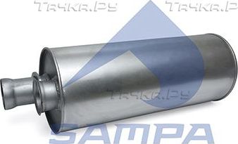 Глушитель Sampa для Volvo  FL6 1985-2000. Артикул 032.022
