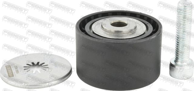 Направляющий (ведущий) ролик приводного поликлинового ремня Febest. Артикул 1988-N52