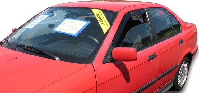 Дефлекторы Heko для окон (передняя пара) BMW 3 E36 седан 1991-1998. Артикул 11110