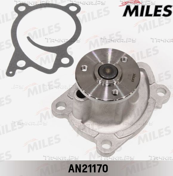 Помпа (водяной насос) Miles для Dacia Sandero II 2012-2026. Артикул AN21170