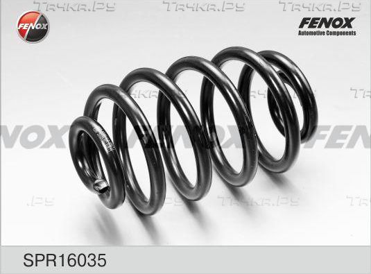 Пружина подвески Fenox задняя для Renault Clio II 1998-2013. Артикул SPR16035