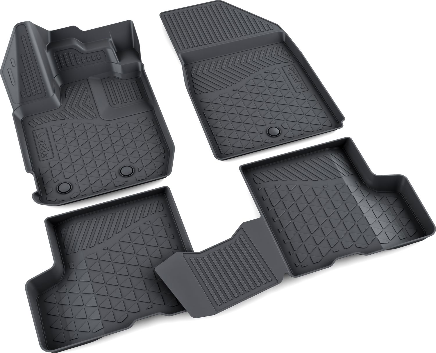 Коврики в салон Mile для Renault Duster II 2021-2026. Артикул 1040221