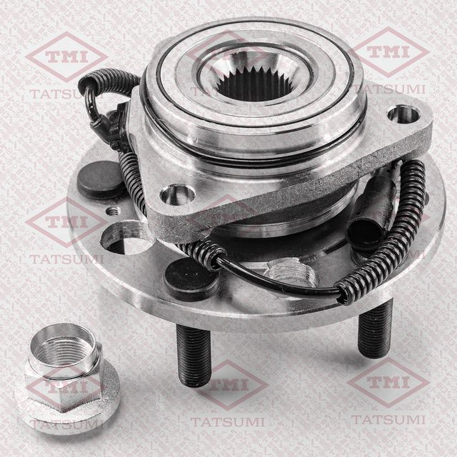 Ступица с подшипником SSANGYONG REXTON 04- перед. (Tatsumi) Tatsumi. Артикул TDE1037