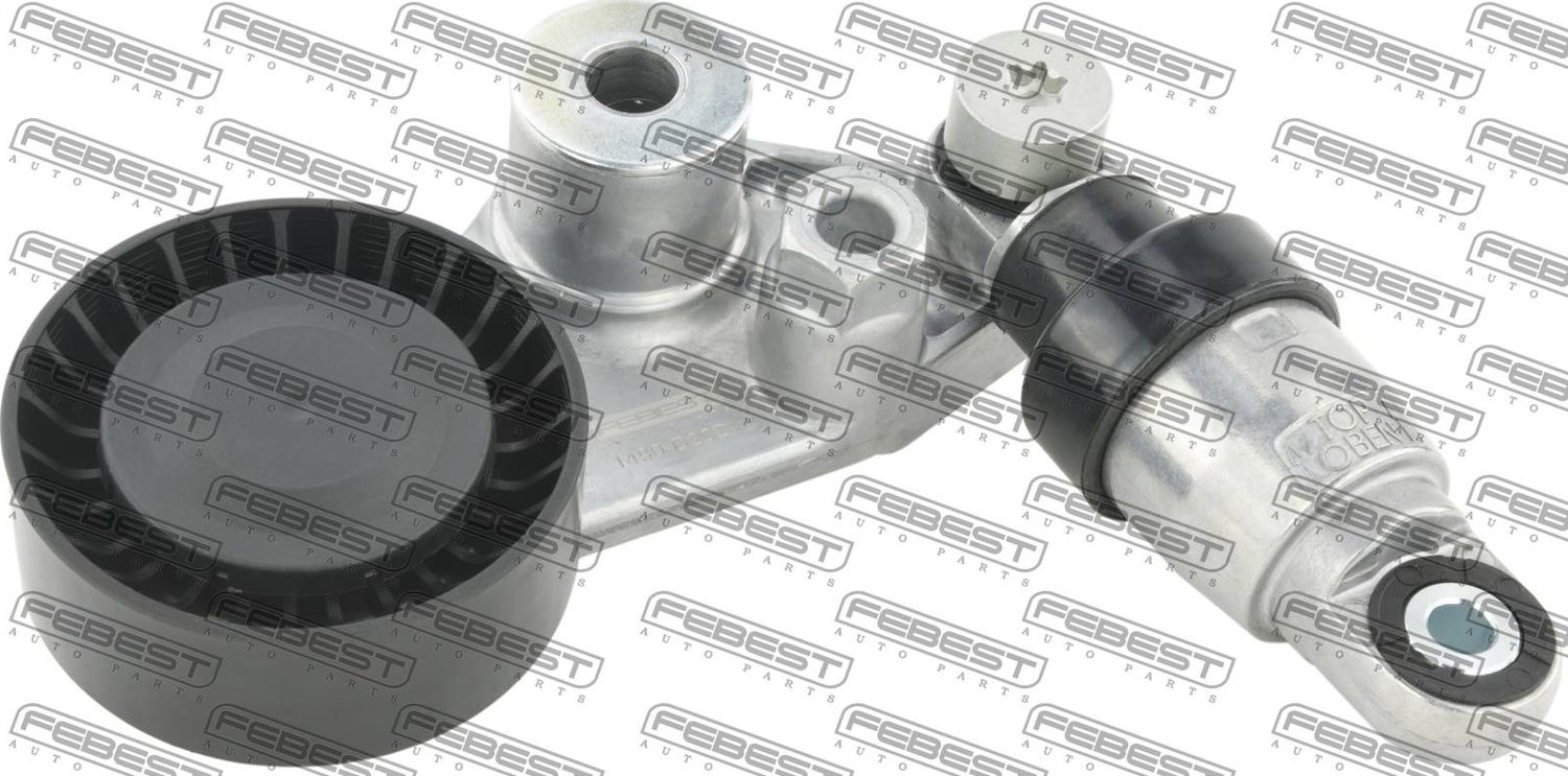 Натяжной ролик (натяжитель) приводного клинового зубчатого ремня Febest. Артикул 1490-D20D