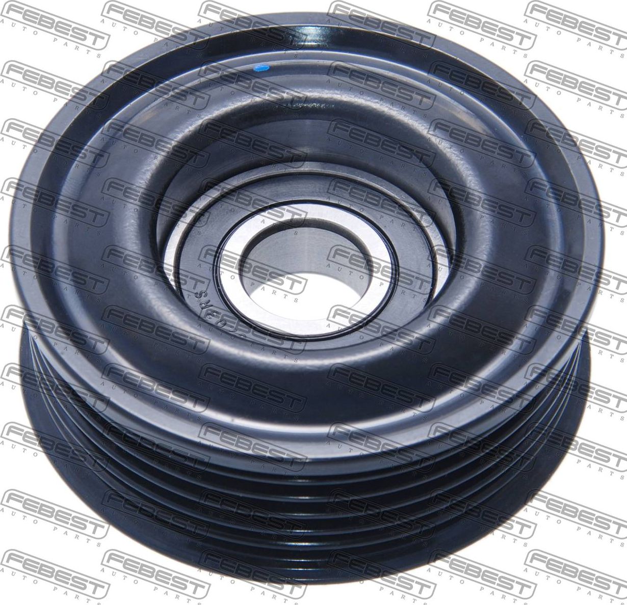 Направляющий (ведущий) ролик приводного поликлинового ремня Febest. Артикул 0588-BL