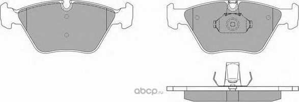 Колодки тормозные дисковые (Simer). Артикул 931