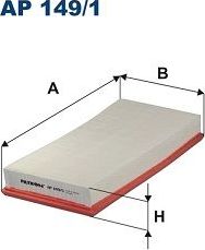 Воздушный фильтр Filtron. Артикул AP 149/1