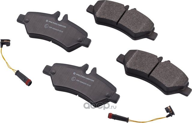 Колодки тормозные дисковые (Frictionmaster). Артикул MKD1317