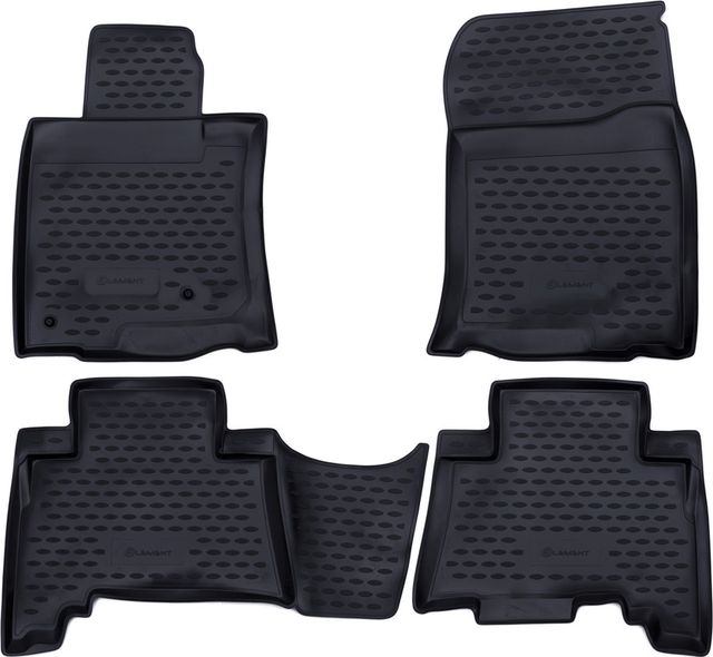 Коврики Element для салона Toyota Land Cruiser Prado 150 5-мест. 2009-2013 СЕРЫЕ. Артикул NLC.48.28.211k