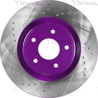 Тормозной диск NiBK передний для Infiniti JX 2012-2014. Артикул RN1557DSET