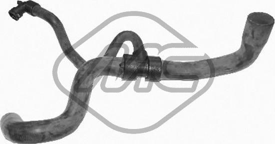 Патрубок системы охлаждения (радиатора) Metalcaucho нижний для Peugeot 307 I 2000-2007. Артикул 08934