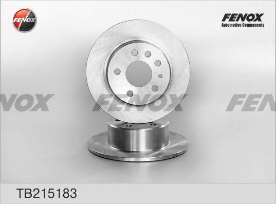 Тормозной диск Fenox задний для Mercedes-Benz W123 1976-1985. Артикул TB215183