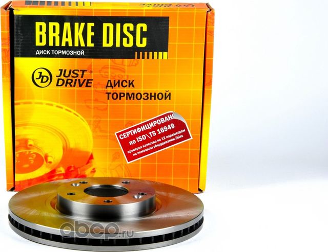 Диск тормозной передний DF6108S (300x28) (Just Drive). Артикул JBD0124