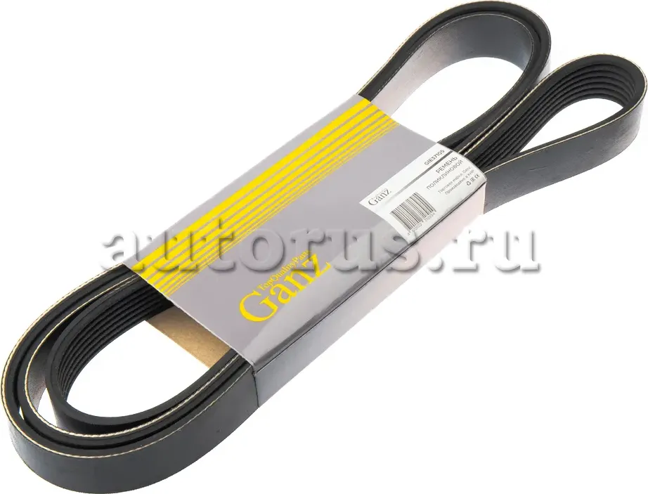 Ремень поликлиновый 7PK2035 (Ganz). Артикул GIE37105