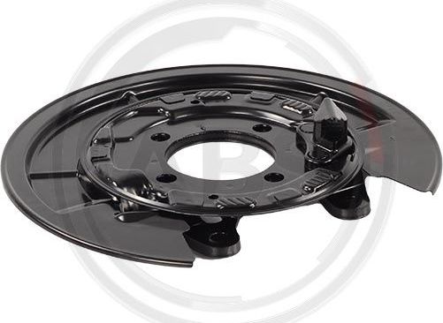 Кожух (щиток) тормозного диска ABS (Листовая сталь) задний правый для Toyota Corolla Verso I 2004-2009. Артикул 11594